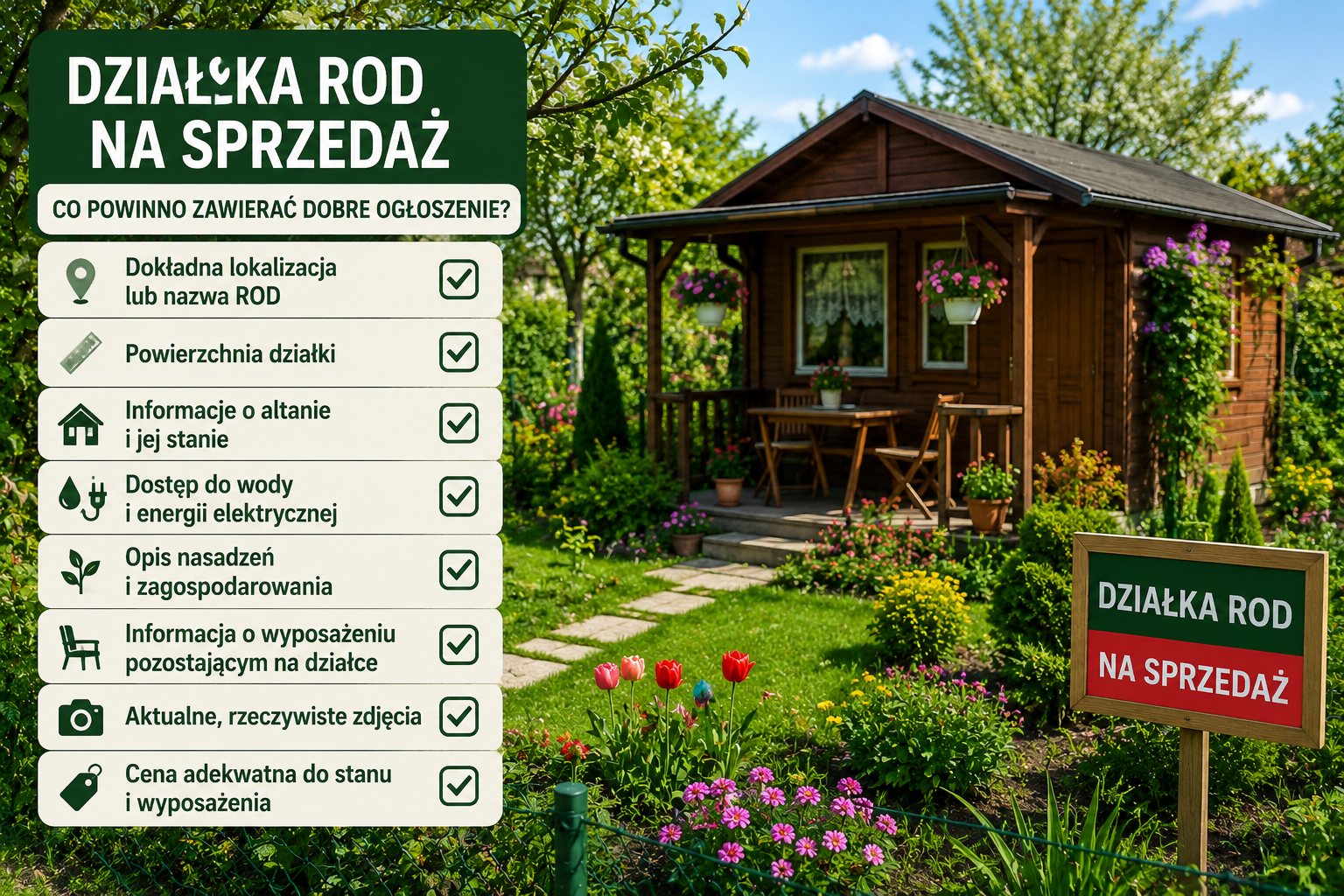 Działka ROD na sprzedaż w Warszawie
