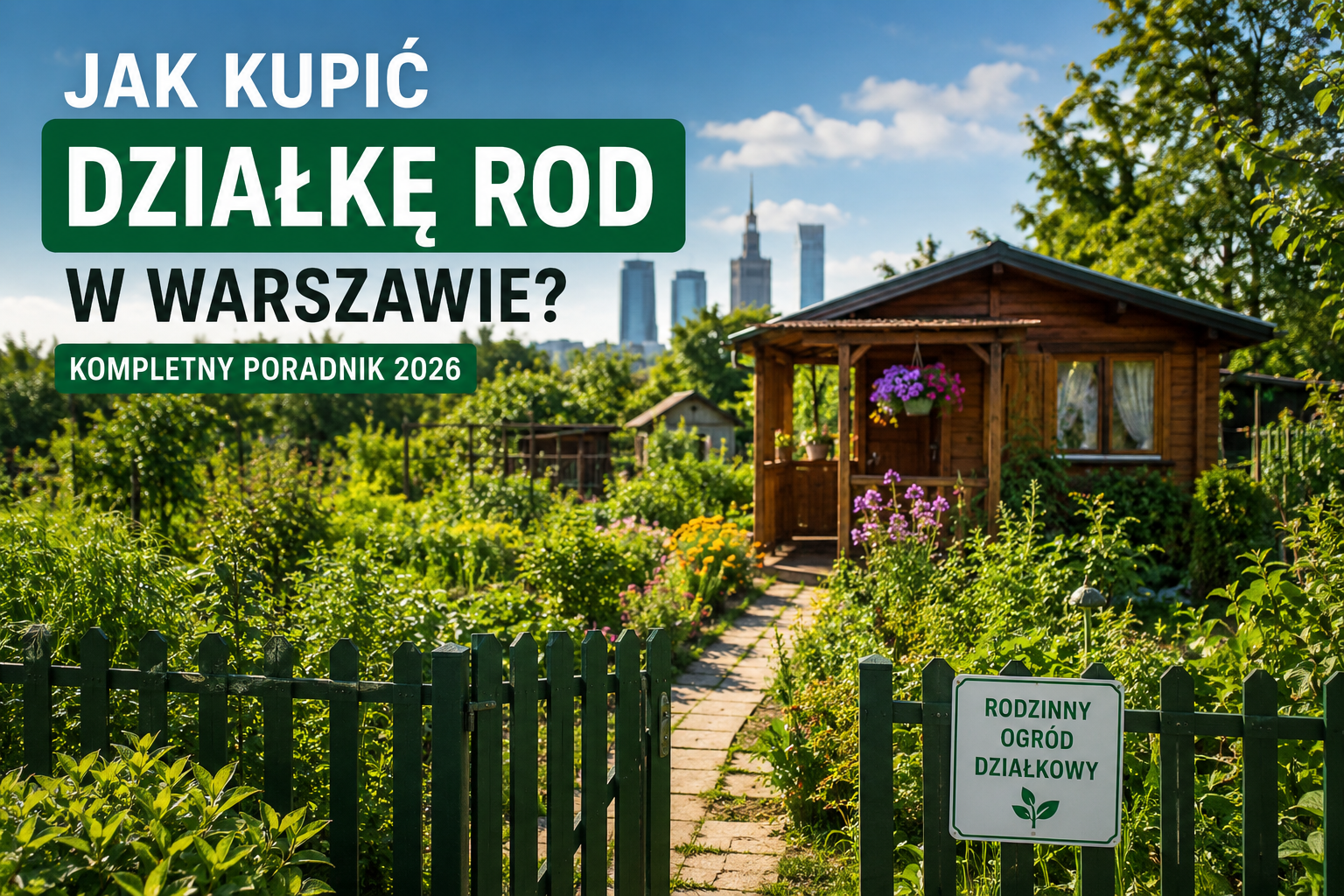 Jak kupić działkę ROD w Warszawie? Kompletny poradnik 2026
